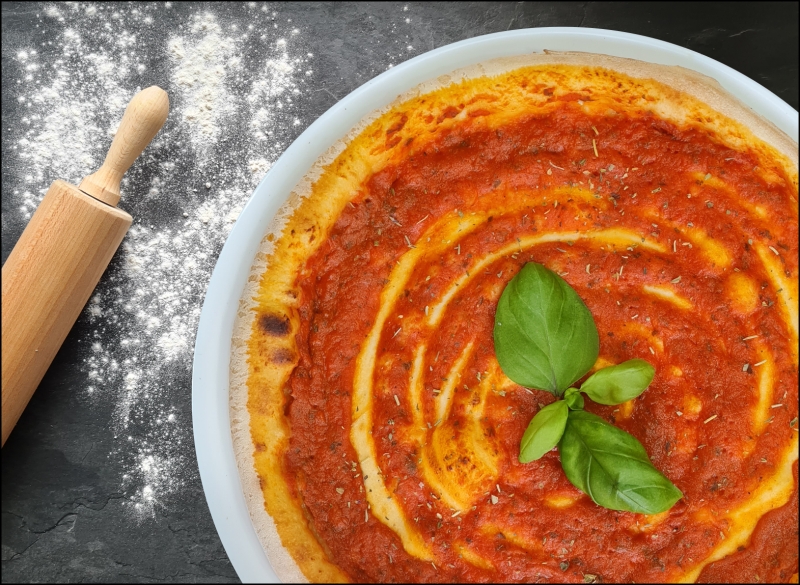 Pizzabrot - Tomatensauce