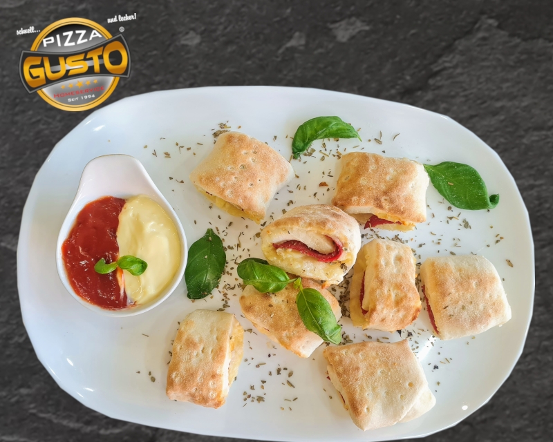 Big Pizza Rolls Salami-Mozzarella